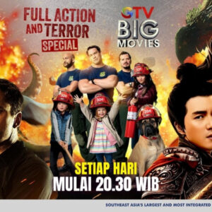 Penuh Aksi dan Teror Menegangkan! Setiap Malam Ada 2 Film Pilihan di GTV Big Movies!