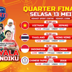 Tim Futsal Putri Indonesia Siap Tantang Tuan Rumah China di Perempat Final AFC Women’s Futsal Asian Cup 2025