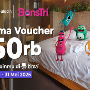 Wujudkan Liburan Lebih Terjangkau: Voucher Hotel s.d Rp50.000