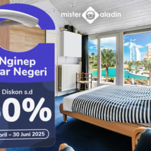 Jalan-jalan ke Luar Negeri Jadi Lebih Hemat, Ada Diskon Hotel s.d 50%