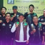 Andra Kurniawan kembali dikukuhkan sebagai Ketua Umum Benelli Owner
