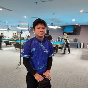 Atlet Biliar Kalsel Jendy Apriadana Nyaman Berlaga di PBC