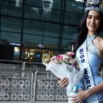 Dibalut Busana Batik Biru, Pesona Miss World 2025 Opal Suchata Semakin Memikat