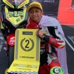 Mantap! Pembalap Indonesia Kiandra Ramadhipa Naik Podium di Sachsenring