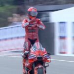 Marc Marquez Selebrasi Aura Farming usai Juara MotoGP Jerman 2025