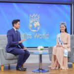 Miss World 2025 Opal Suchata Sambangi iNews Tower Jelang Grand Final Miss Indonesia