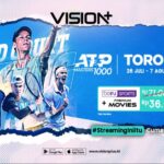 National Bank Open 2025 di VISION+