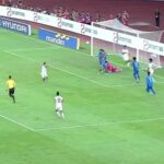 Sundulan Rosquillo Jadi Pembeda di Babak Pertama, Garuda Muda Unggul 1-0