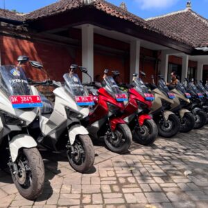 UPTD PAL Bali gunakan motor listrik MAKA Cavalry untuk operasional